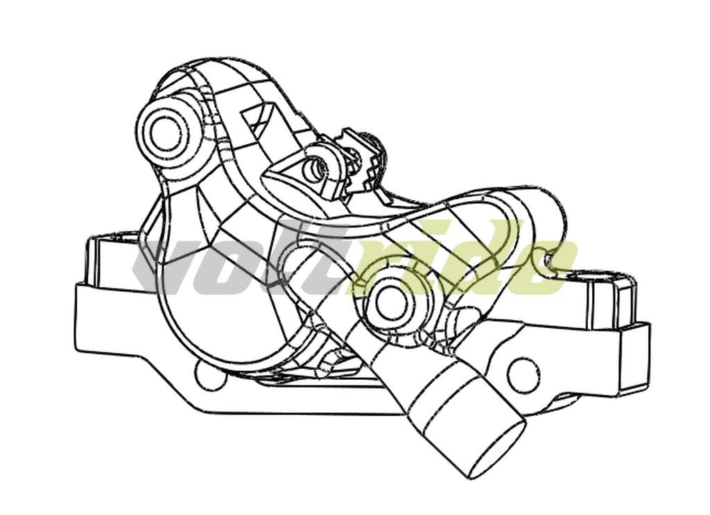 Front Brake With Cable Assembly - Dualtron X