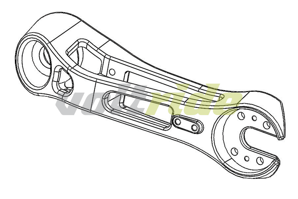 Arm Rear Left - Dualtron Storm