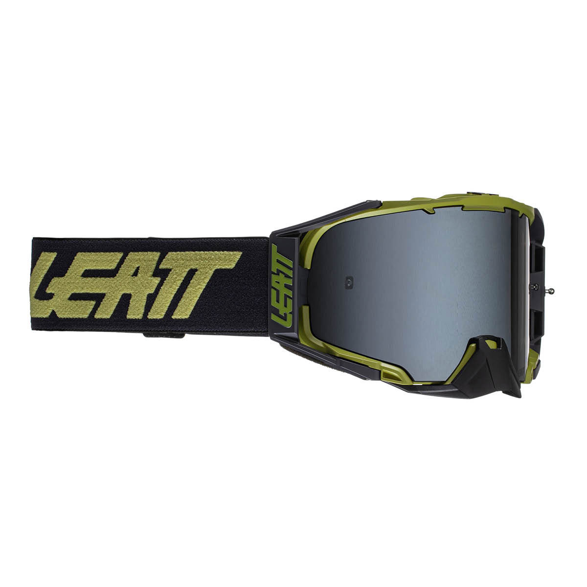 LEATT Motocross Brille Velocity 6.5, Desert Sand/Lime Platinum UC 28%