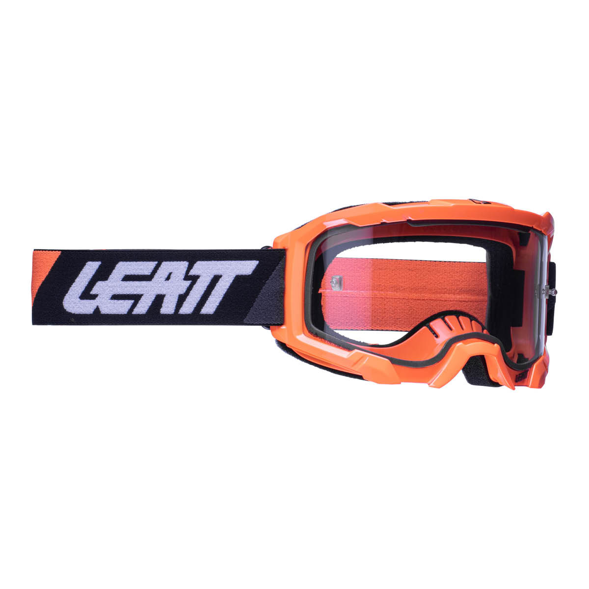 LEATT Brille Velocity 4.5, neon orange clear