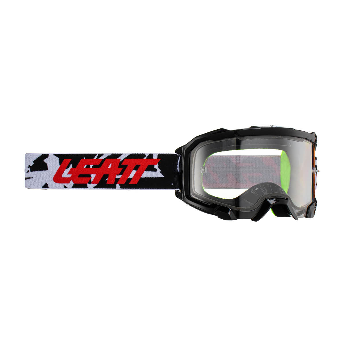 LEATT Motocross Brille Velocity 4.5, Zebra Clear 83% Universal