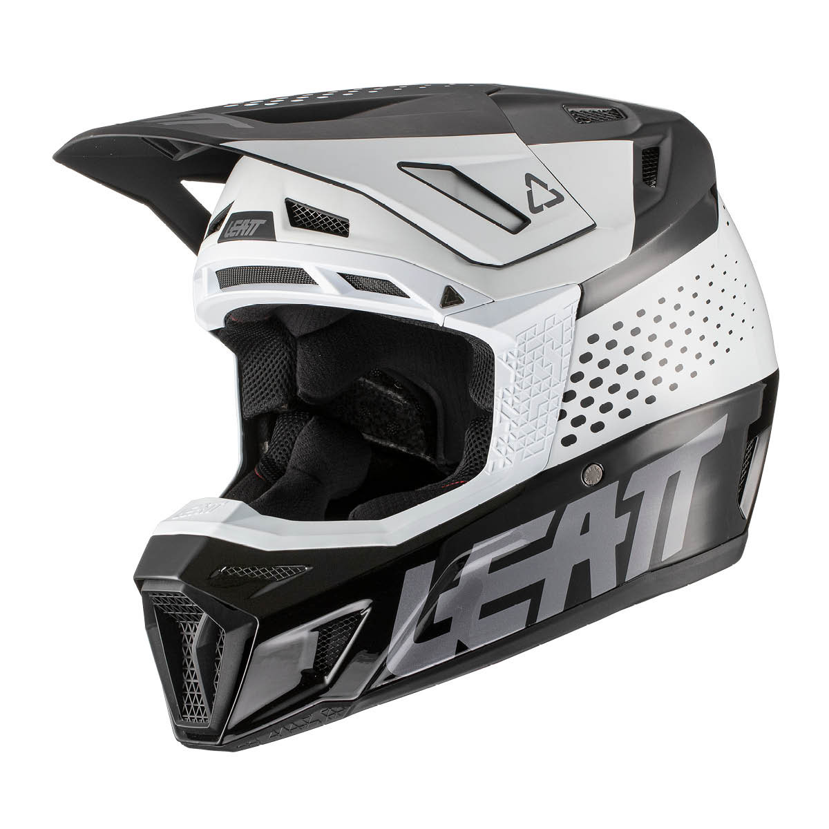 LEATT HELM MOTO 8.5 V21.1, S black white