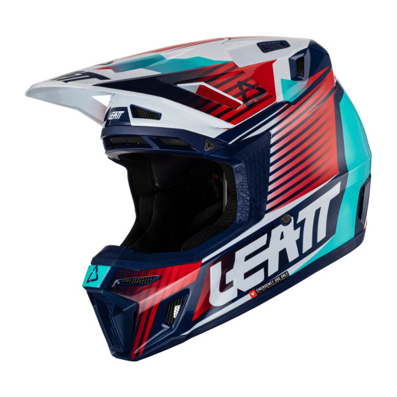 LEATT Motocross Helm Moto 8.5 V23 inkl. Brille