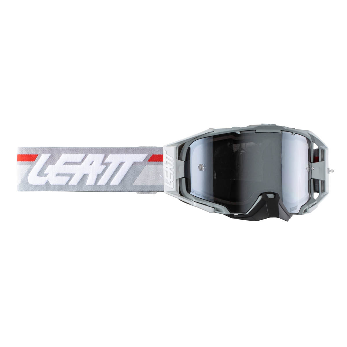 LEATT Motocross Brille Velocity 6.5 Iriz, forge/silver 50%