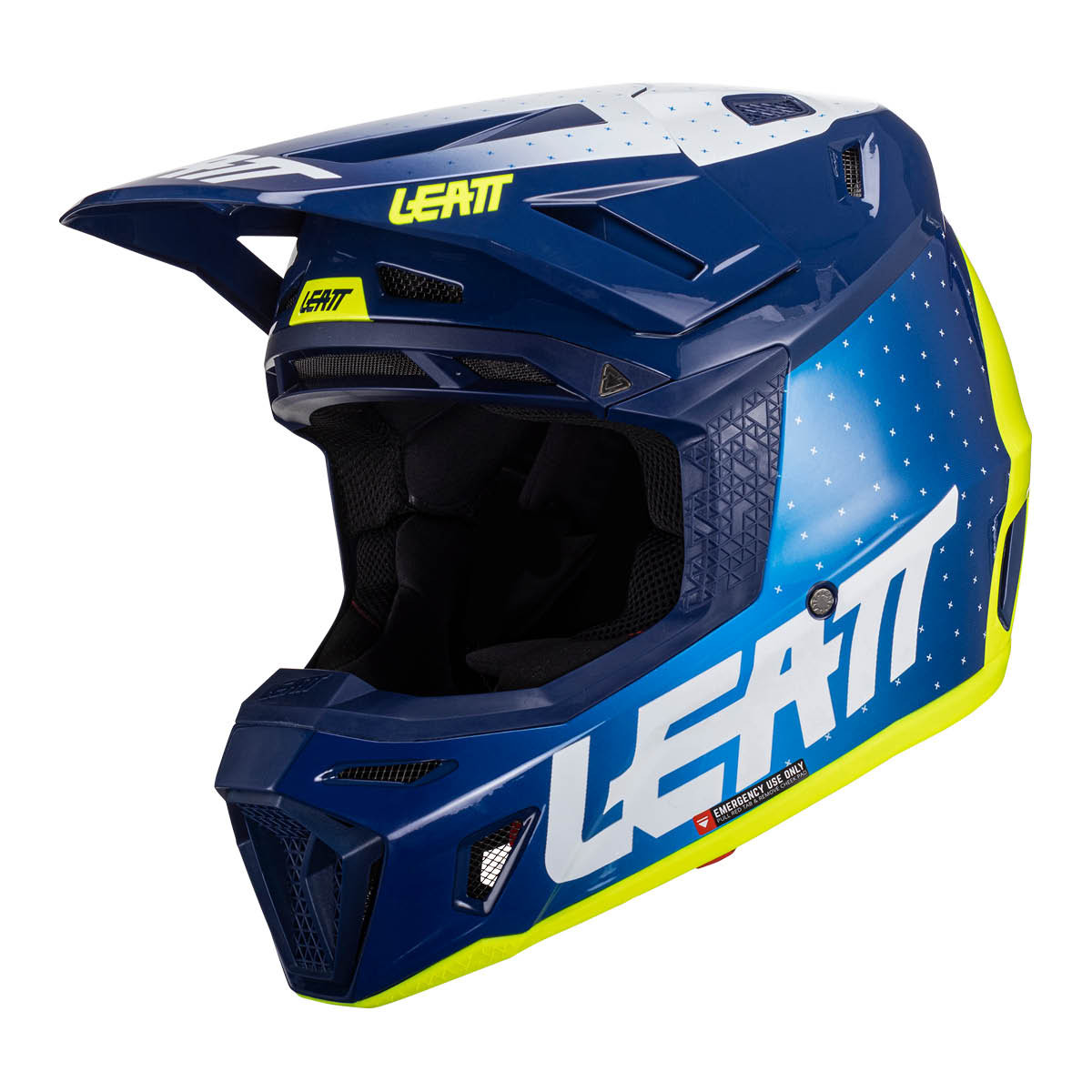 LEATT Motocross Helm 8.5 V24, Modrá